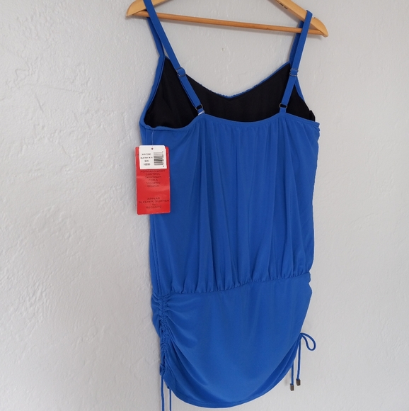 Magicsuit Scarlett DD Cup One Piece Swimsuit Electric Blue New With Tags 16DD - Picture 11 of 16